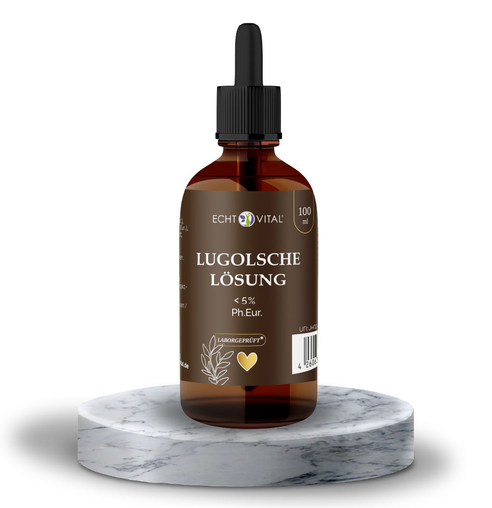 Lugolsche Lösung  < 5 % Ph. Eur. - ECHT VITAL Premium Qualität